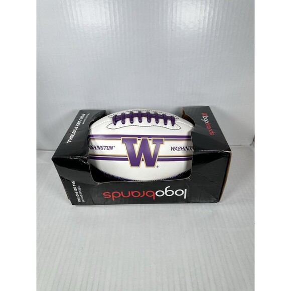 Washington Stadium Full-Size Football Official NCAA Licensed by Logo Brands NEW - Picture 1 of 4